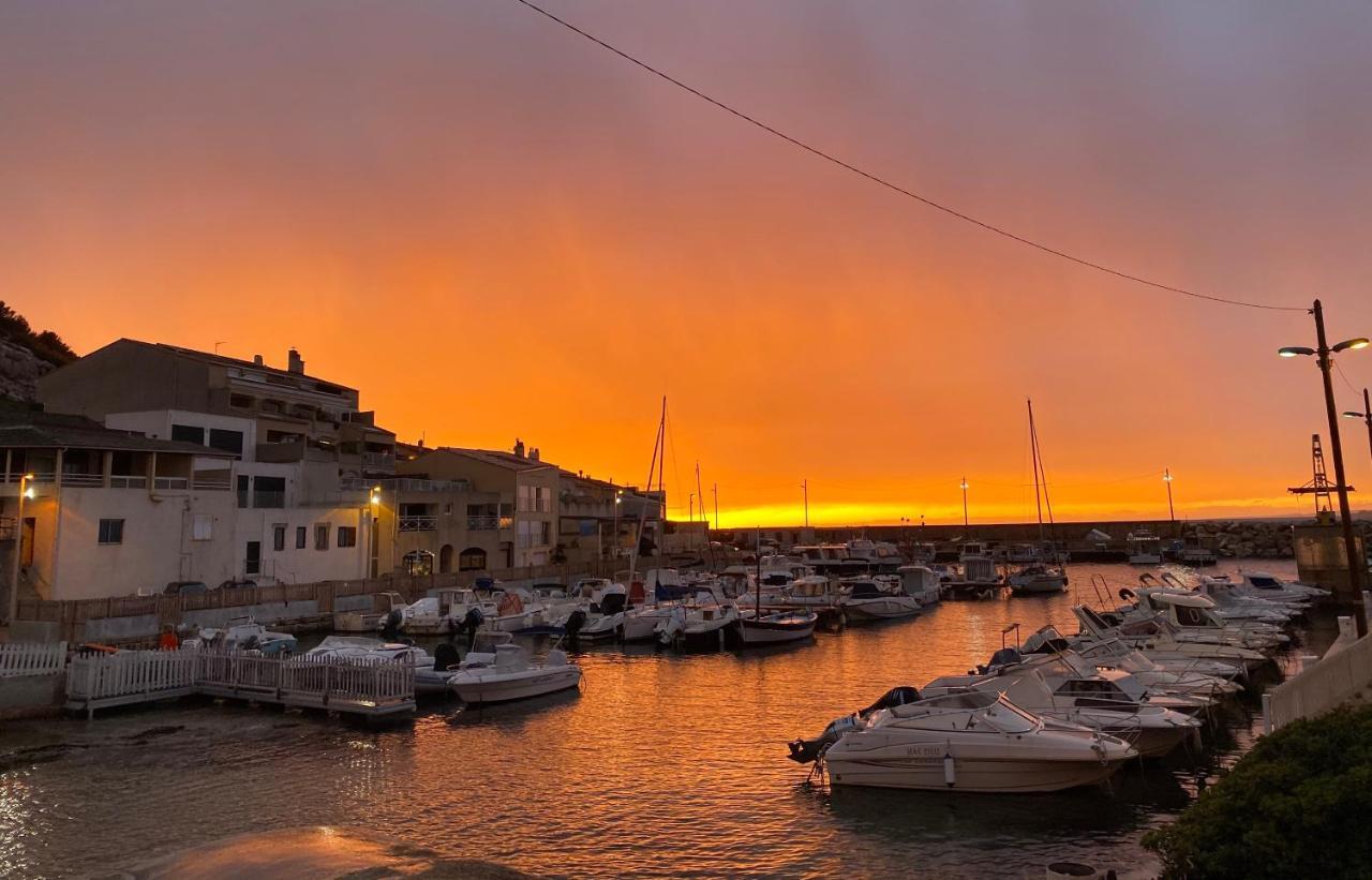 Authentique T3 Calme Entre Mer Et Calanques Марсель Экстерьер фото