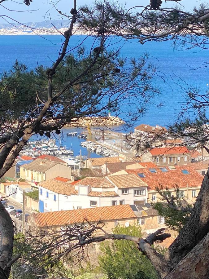 Authentique T3 Calme Entre Mer Et Calanques Марсель Экстерьер фото